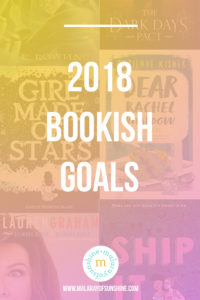 2018 bookish goals image